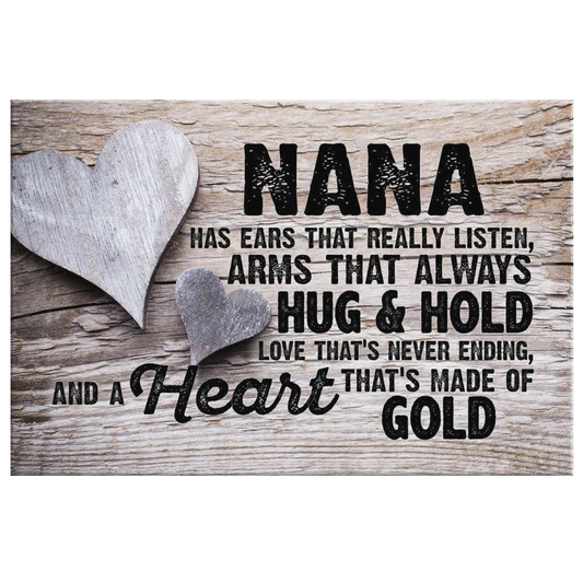 "Nana Has..." Premium Canvas