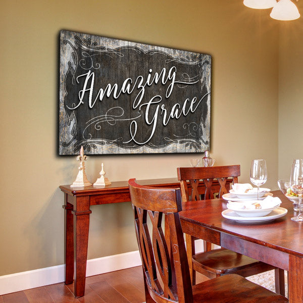 "Amazing Grace" Premium Canvas Wall Art