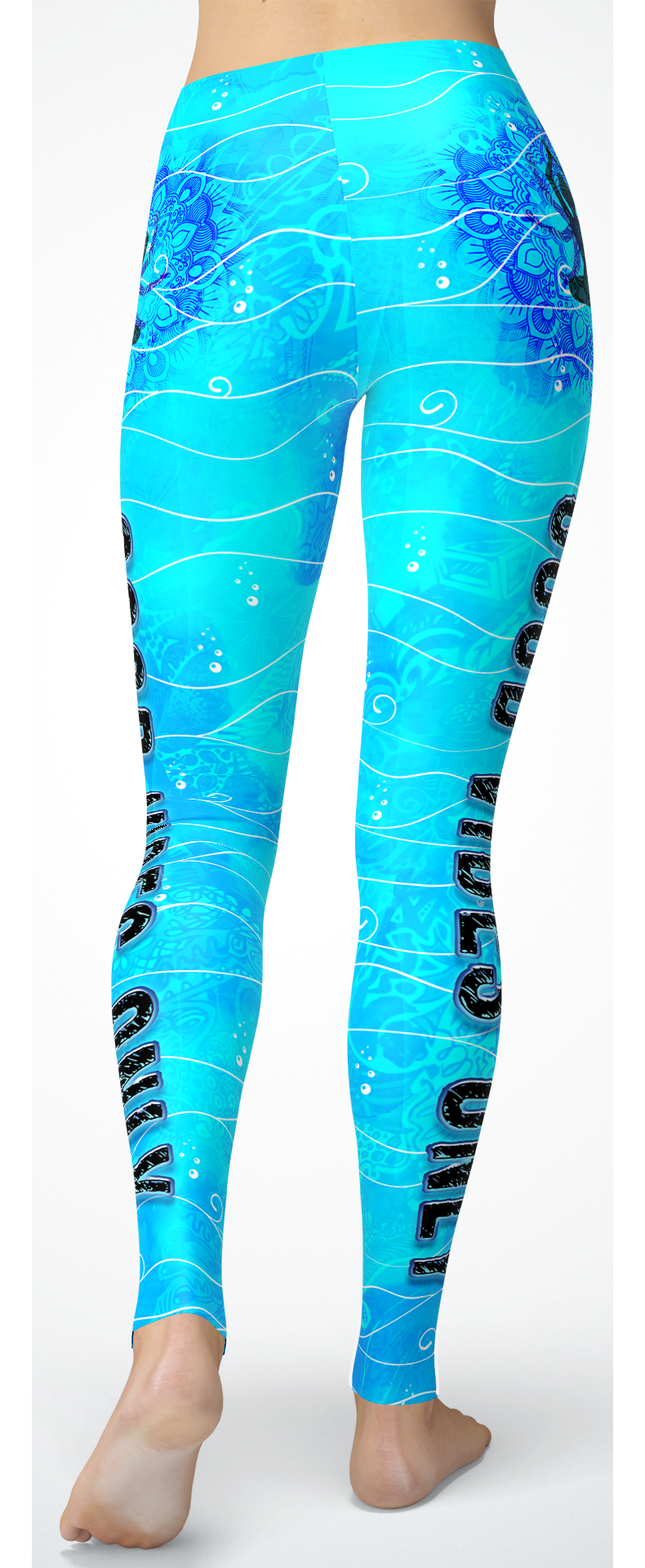 "Good Vibes Only" Leggings