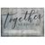 Personalized "Together We Have It All" Premium Canvas Wall Art
