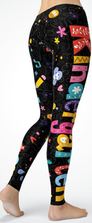 Kindergarten Teacher Leggings