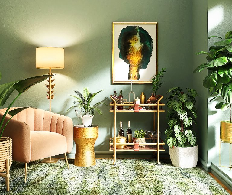 easy decor combinations - 'formulas' for home decorating