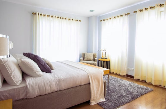tips for peaceful, calming bedroom