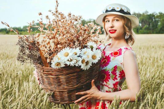 foraged decor - how to forage spring decor from nature