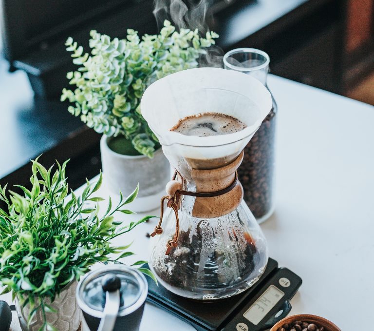 how to make coffee area at home