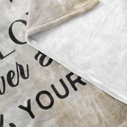 "To My Wife... Once Upon A Time" Premium Fleece Blanket