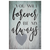 personalized you will forever be my always wall art.