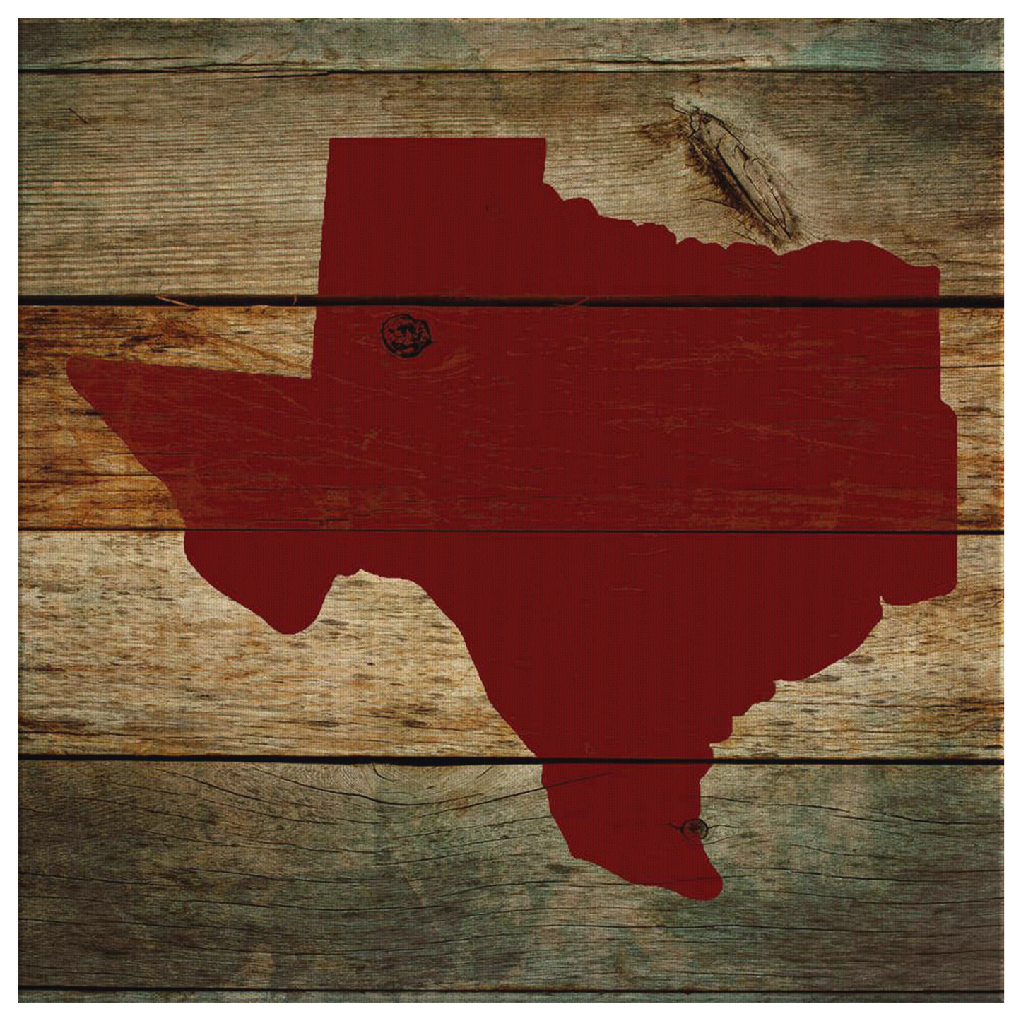 Personalized "Texas Family Name" Premium Canvas