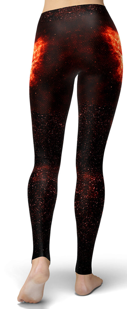 Red Eye Galaxy Leggings