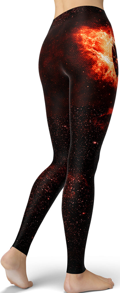 Red Eye Galaxy Leggings