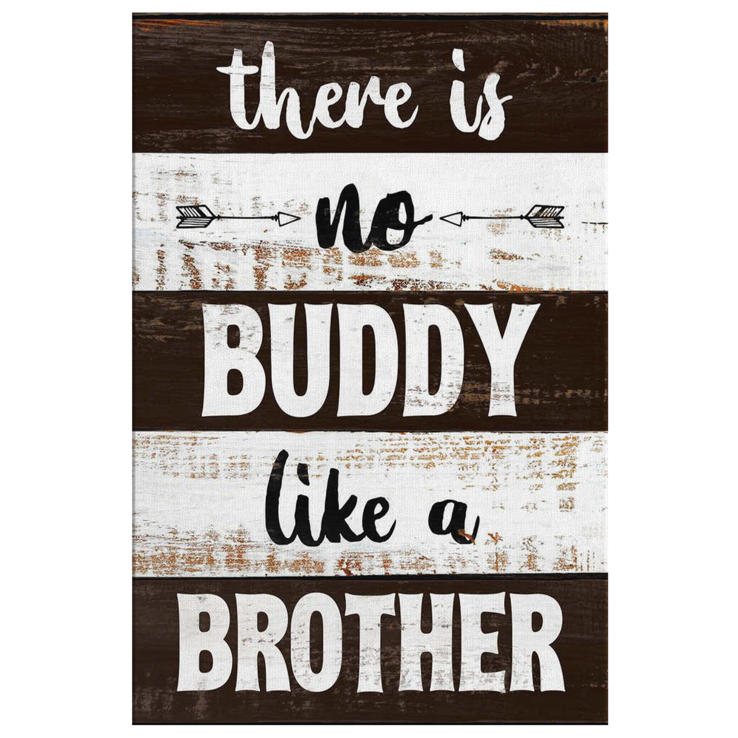 "No Buddy Like A Brother" Premium Canvas