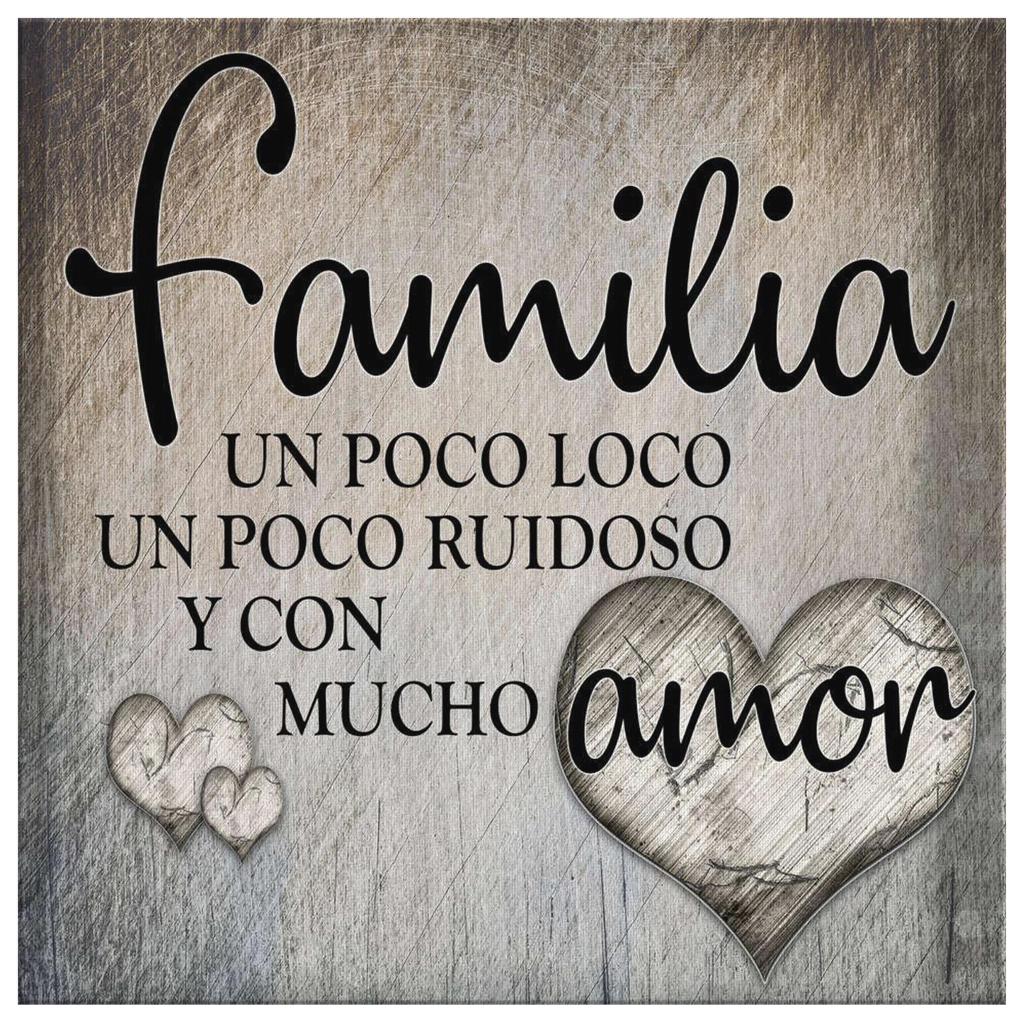 "Familia...Amor" Premium Canvas