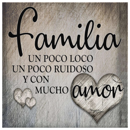 "Familia...Amor" Premium Canvas