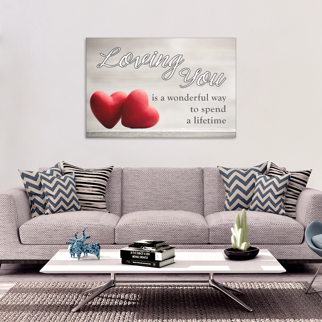 "Loving You" Premium Canvas