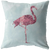 Elegant Pink Flamingo Pillow