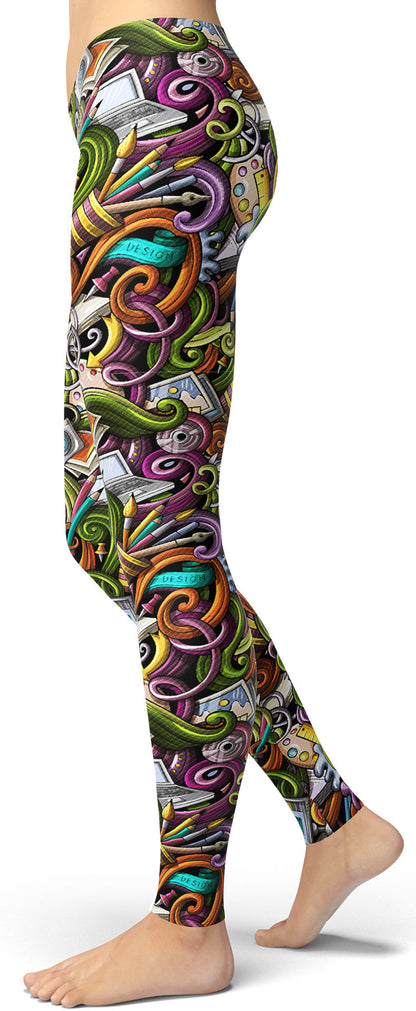 Art Teacher Leggings