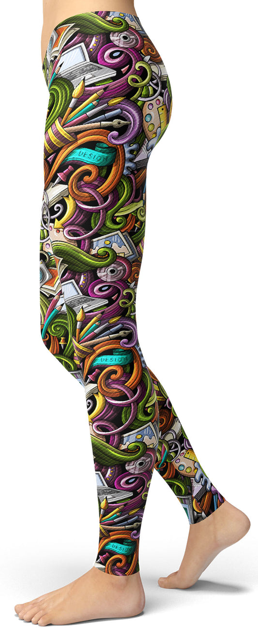 Art Teacher Leggings