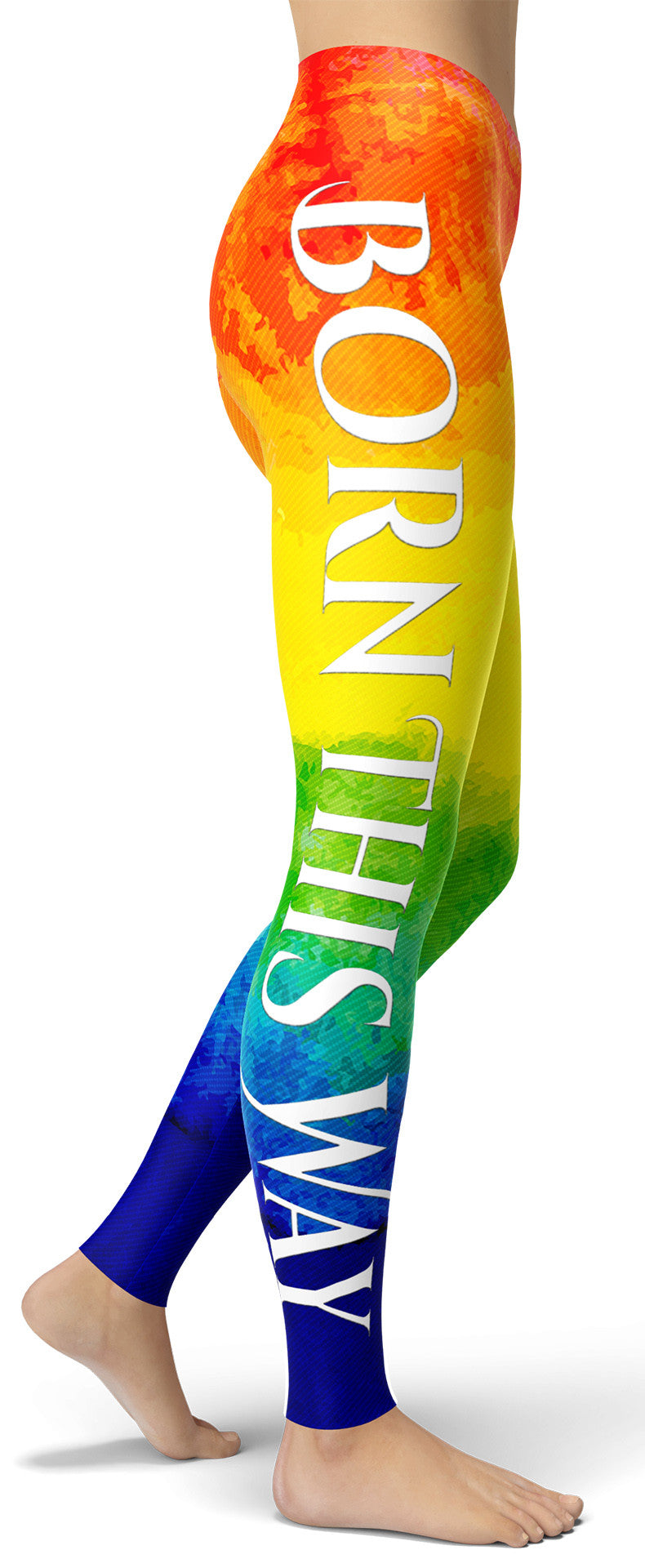 "Born This Way" Pride Leggings