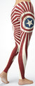 American Swirl Leggings