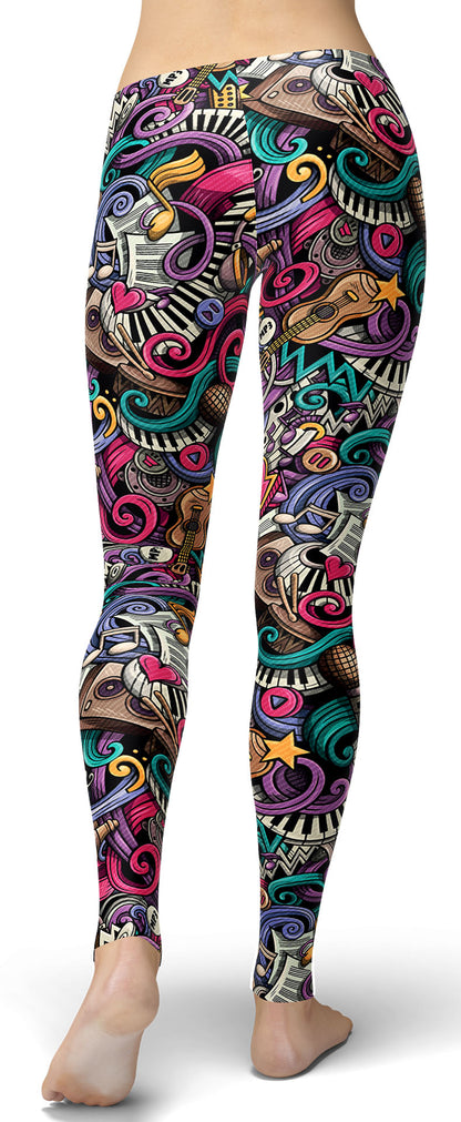 Music Teacher Leggings