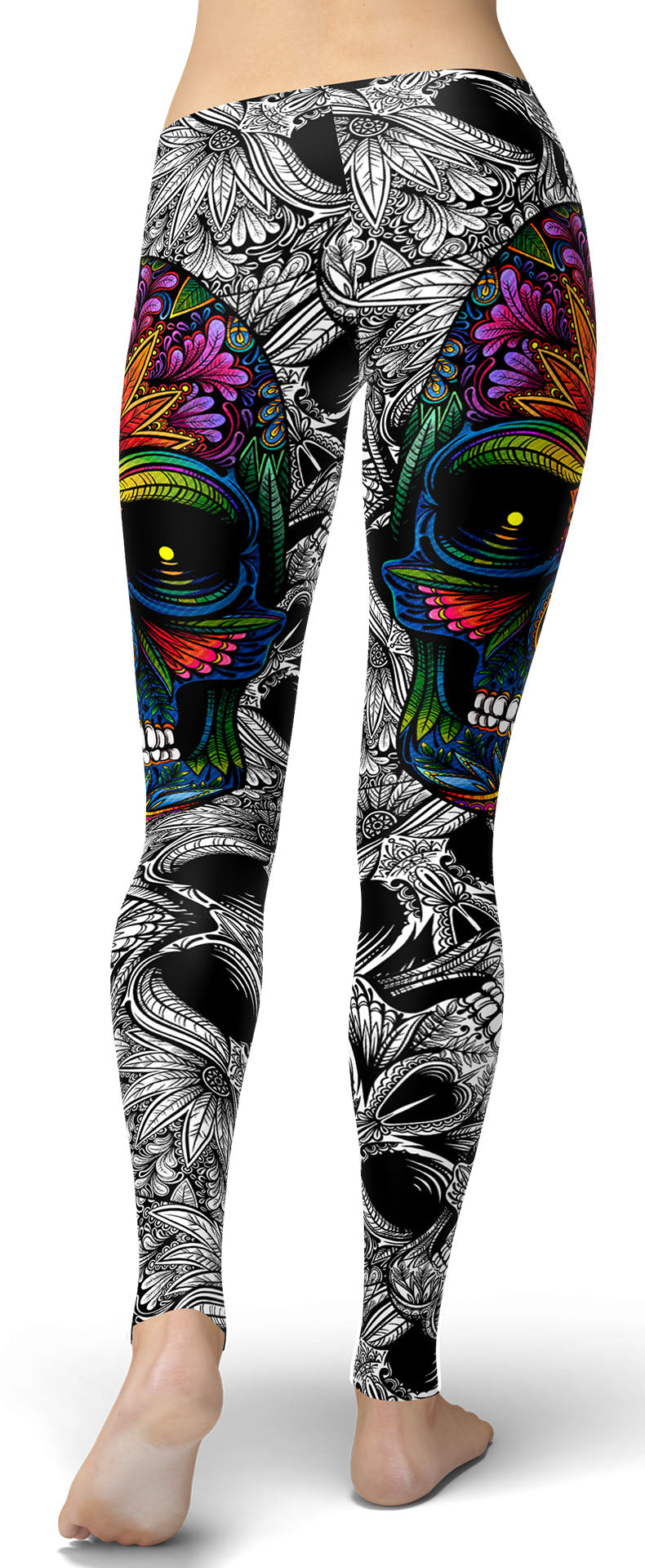 Rainbow Skull Leggings