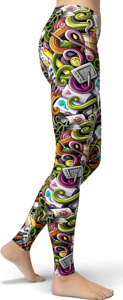 Art Teacher Leggings