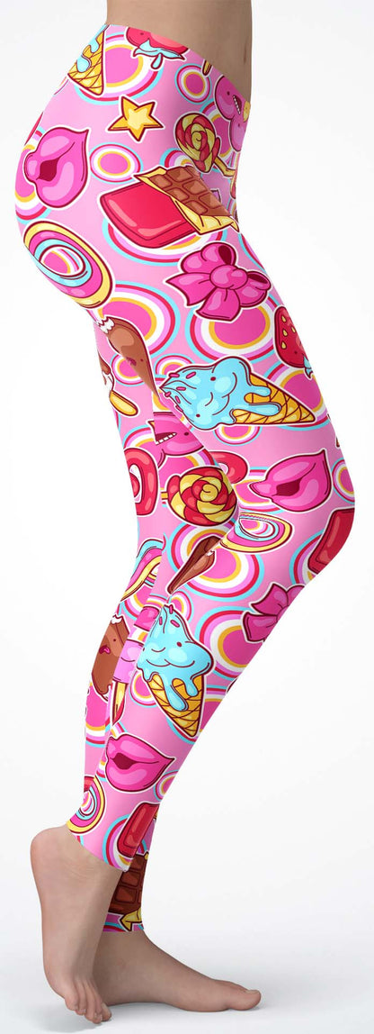 Pink Candy Leggings