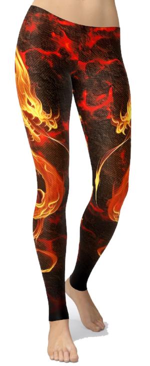 Fire Dragon Leggings - GearDen