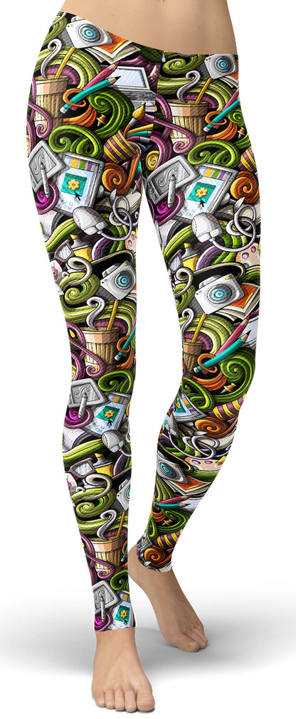 Art Teacher Leggings