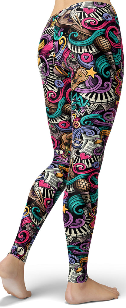 Music Teacher Leggings