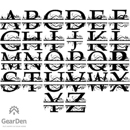 Personalized Name Monogram Custom Metal Sign