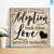 "Love Arrived Instantly" Canvas Wall Art
