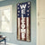 American Rustic "Welcome" Premium Panoramic Canvas