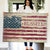 Personalized American Flag Family Name Premium Canvas