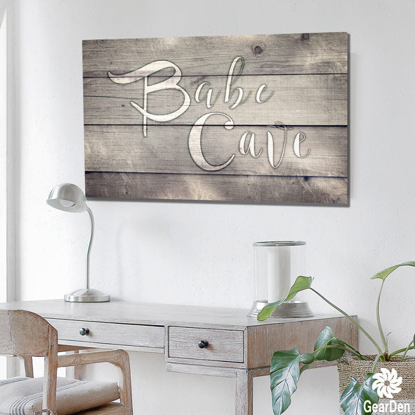 "Babe Cave" Premium Canvas