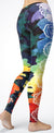 Seven Chakras Colorful Leggings