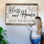 "Bless Our Home And All Those Who Enter" Premium Canvas Wall Art