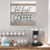 "But First, Coffee" Canvas Wall Art