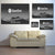Personalized "Family - Crazy...Love" With  Names on Background Premium Canvas Wall Art