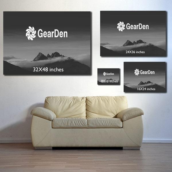 Personalized Canvas Wall Art - Add Your Family Name and Date - GearDen