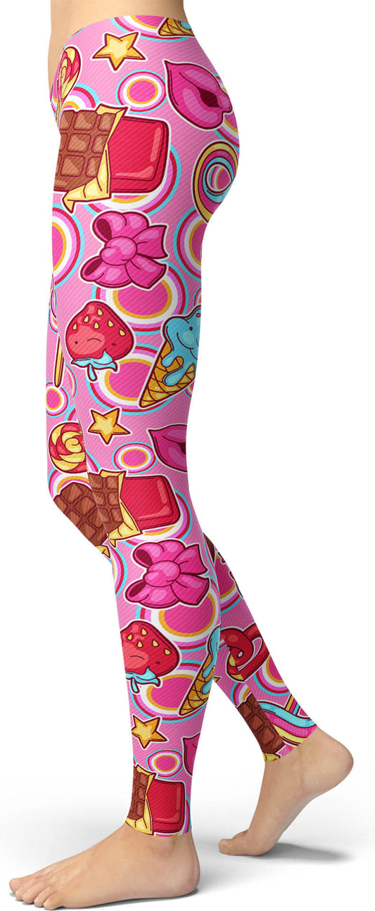 Pink Candy Leggings