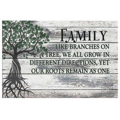 Personalized "Family Tree" Premium Canvas