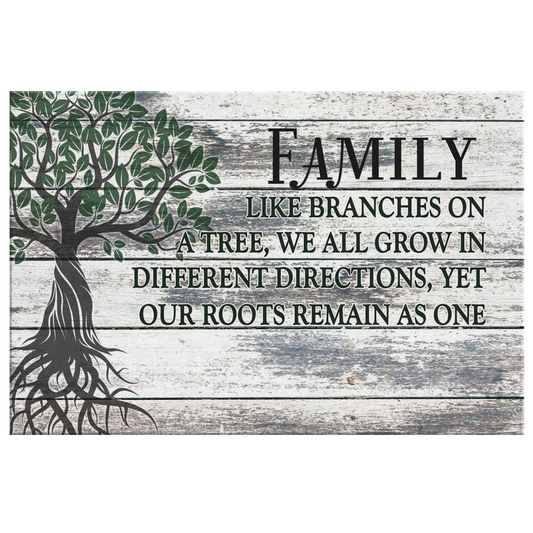 Personalized "Family Tree" Premium Canvas
