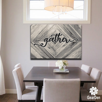 "Gather" Premium Canvas