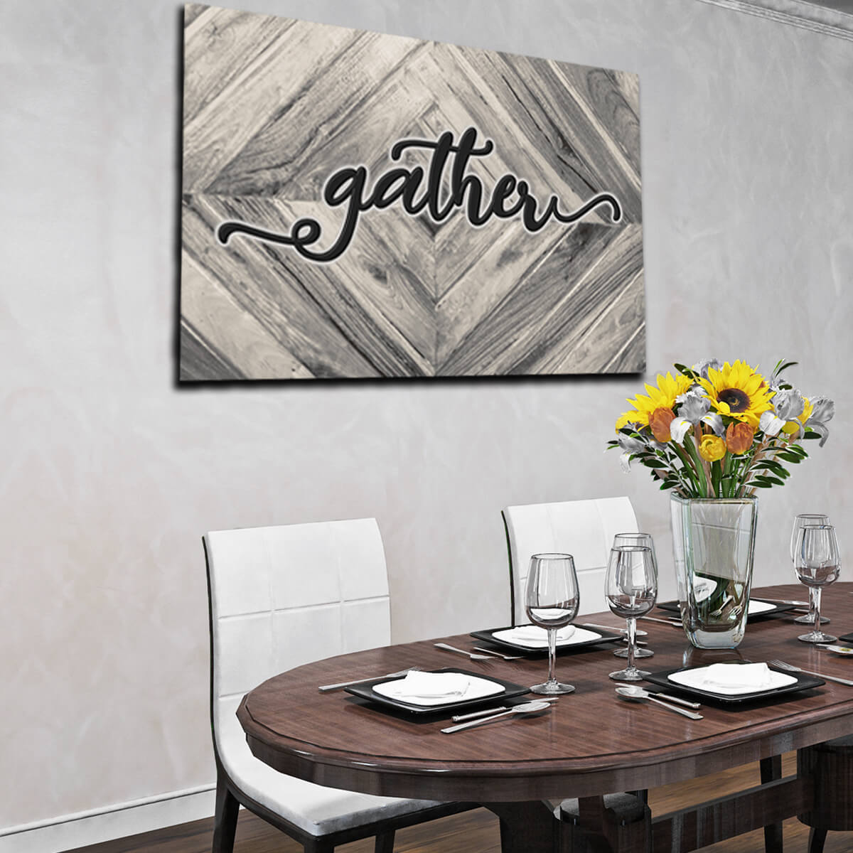 "Gather" Premium Canvas
