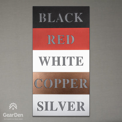 Personalized "This is us" Custom Metal Sign