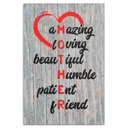 "Mother" Premium Canvas