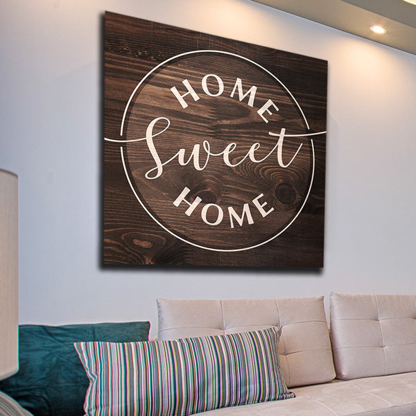 "Home Sweet Home" Premium Canvas