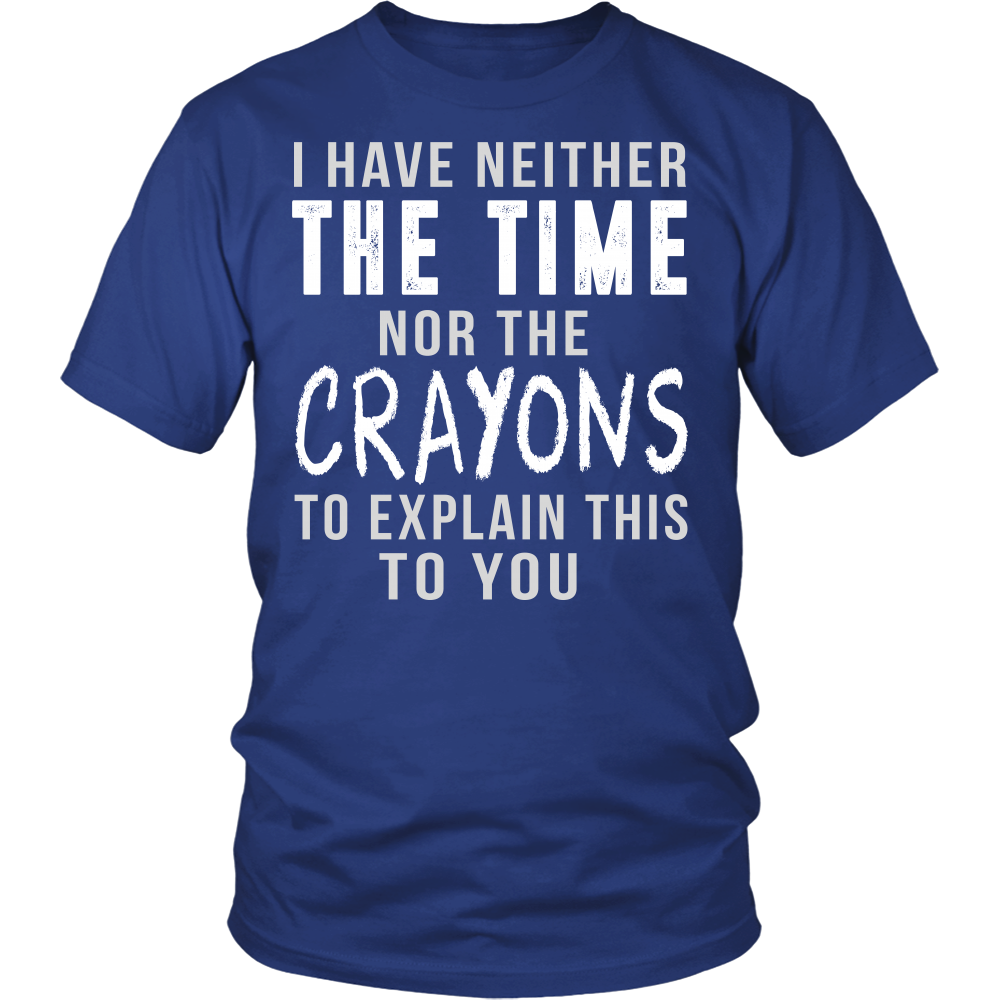 "Time/Crayons" Shirts
