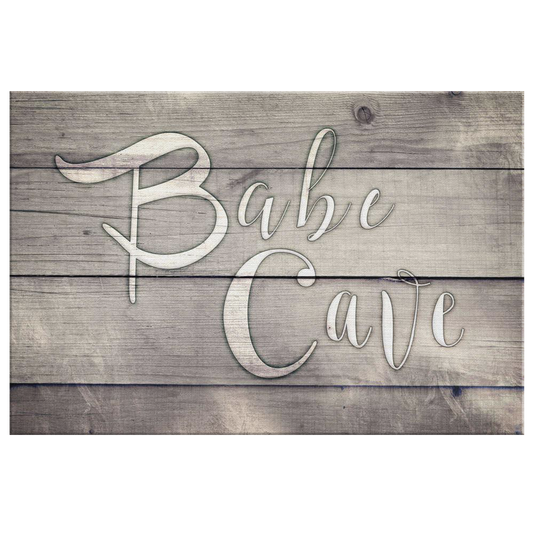 "Babe Cave" Premium Canvas